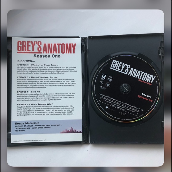 Grey’s Anatomy, Season One DVD - Picture 5 of 9